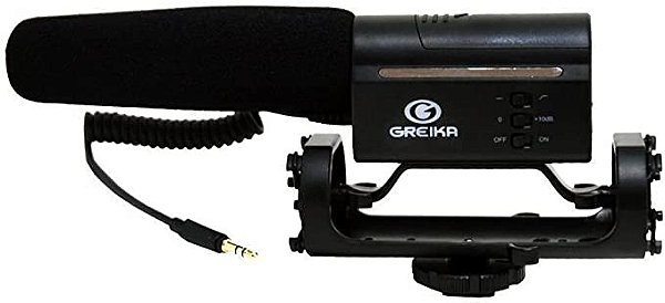 Microfone Greika Direcional Condensador GK-SM10