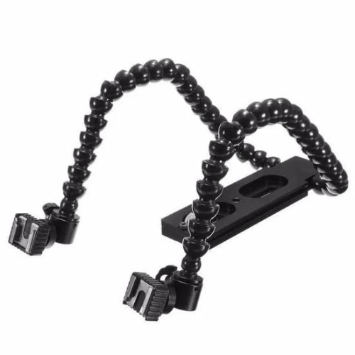 Manopla Greika FBB2 com Suporte Duplo de Hastes Flexíveis