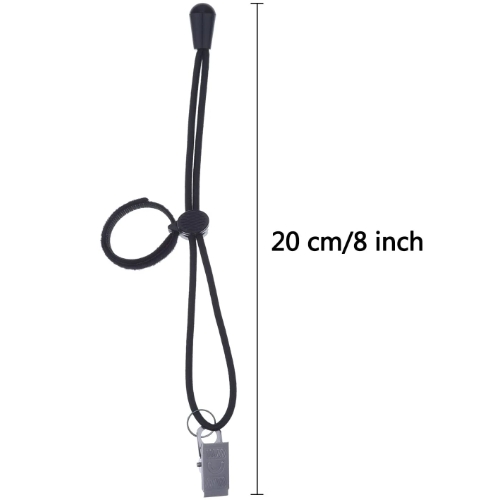 Abraçadeira para fundo infinito com cabo elástico ajustável