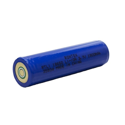 Bateria Rontek Recarregável 18650 Li-ion 3,7V 1800mA Fotopolimerizador