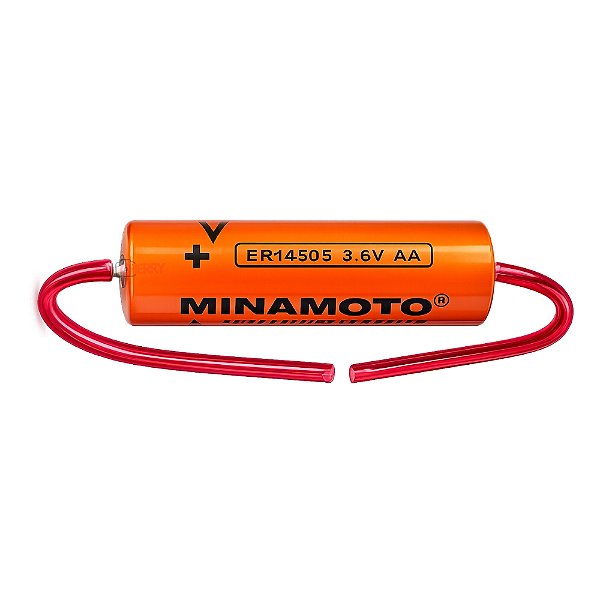 Bateria Minamoto ER14505 AA 3,6v 2500mah Lithium com terminal