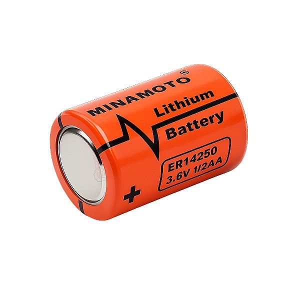 Bateria Minamoto ER14250 1/2 AA 3,6v 1200mah Lithium