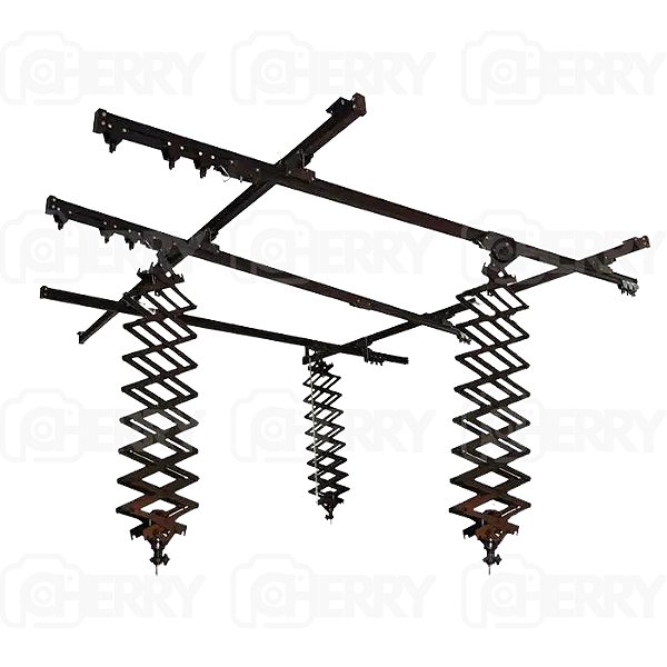 Kit Estúdio Greika CT-03 3 Pantógrafos com Sistema de 5 Trilhos