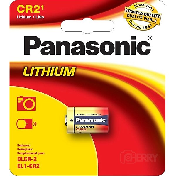 Bateria Panasonic Lithium 3V – CR-2PA/1B