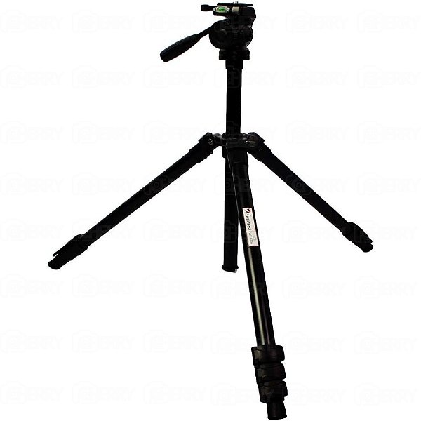 Tripé Profissional Weifeng WT-6734 com Cabeça Hidráulica