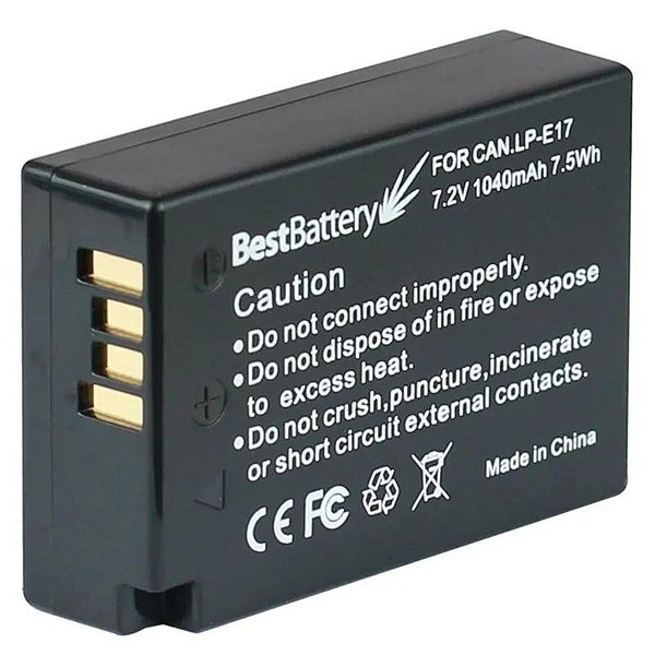 Bateria Best Battery LP-E17N para Camera Canon EOS Rebel e Mirrorless
