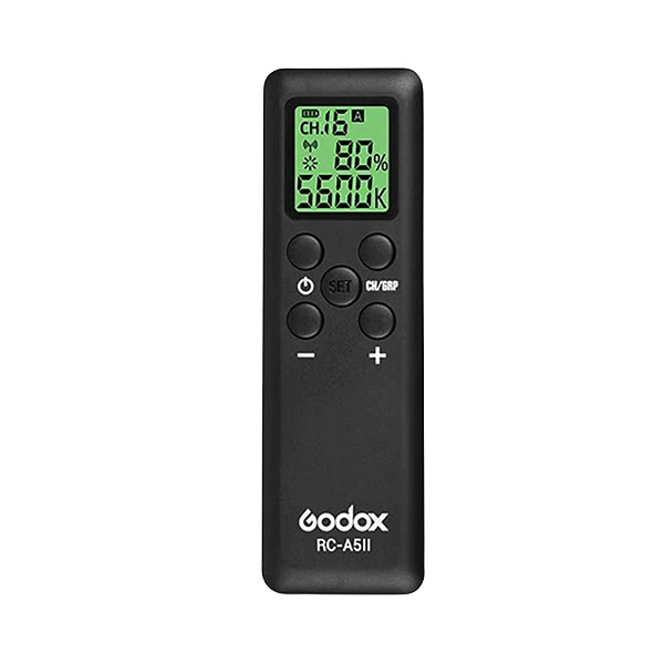 Controle Remoto Godox RC-A5II 433MHz para série VL/UL e LED1000II