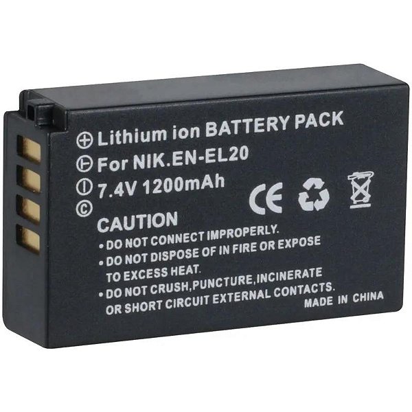 Bateria Best Battery EN-EL20 para Câmeras Nikon