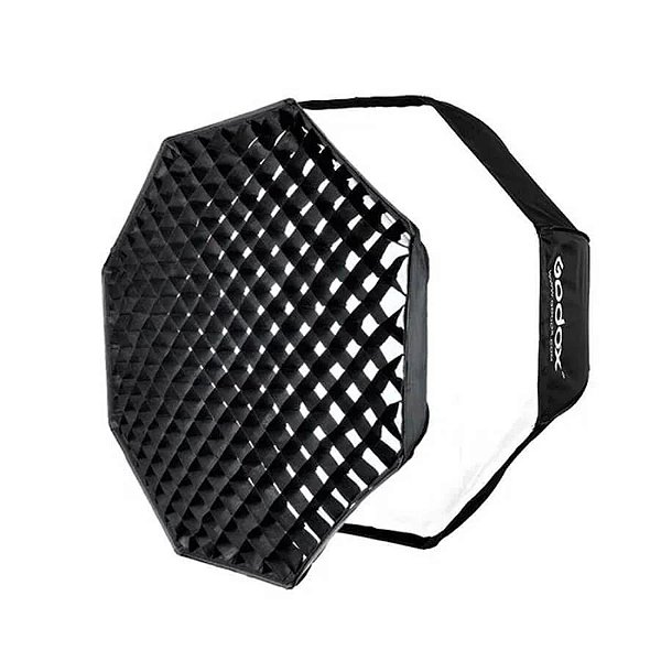 Softbox Godox SB-FW95 Octogonal 95cm com Grid com Sistema Bowens