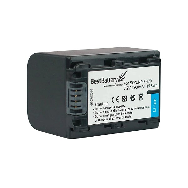 Bateria Best Battery NP-FH70 para Câmeras e Filmadoras Sony