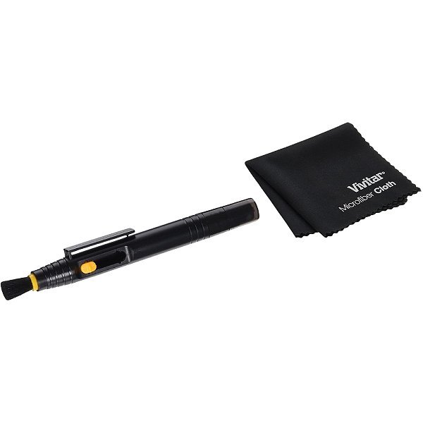 Caneta Para Limpeza Vivitar 3 em 1 Lens Pen para DSLR