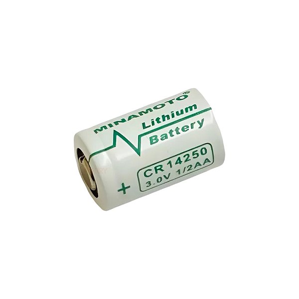 Bateria Minamoto ER14250 ½ AA 3V 750mah Lithium