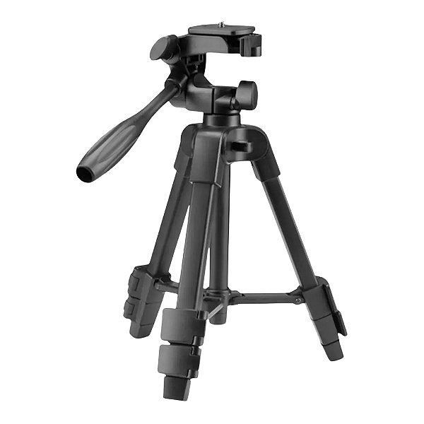 Mini Tripé Greika Nest NT-513 com Nível Bolha 27cm a 57cm Capacidade 2.5kg
