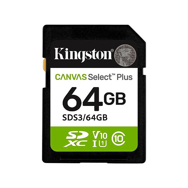 Cartão de memória SD Canvas Select Plus Gen3
