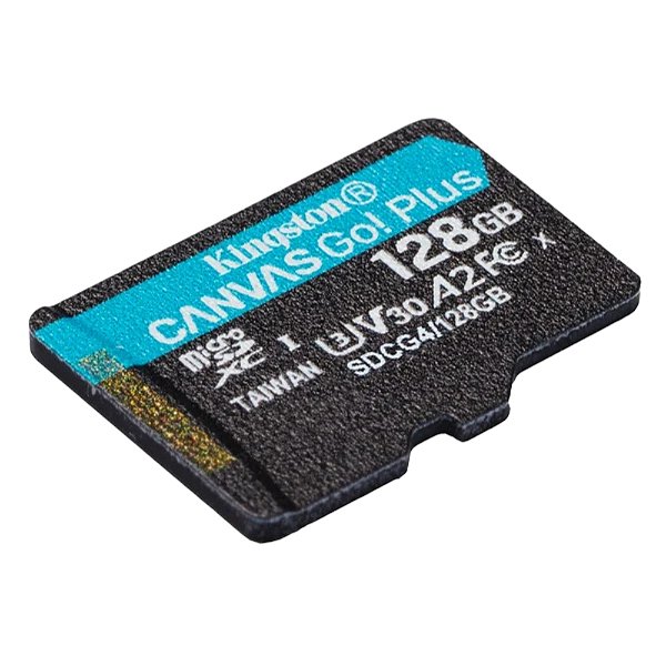 Cartão de Memória microSDXC Kingston Canvas Go! Plus Gen4 (200MB/s) + Adaptador SD