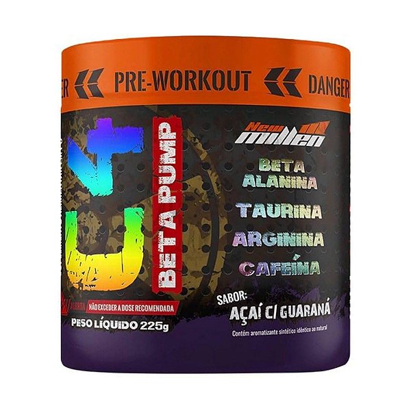 C4 BETA PUMP 225g - PRÉ TREINO | NEW MILLEN