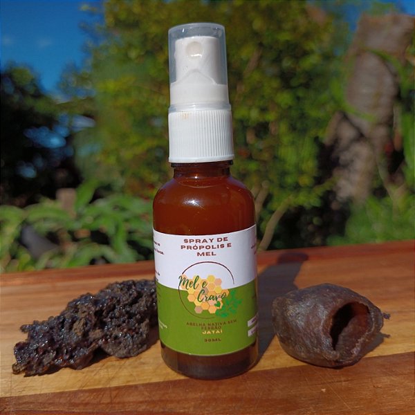 Spray de mel e própolis de Jataí