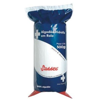 Algodão Rolo 500g SUSSEX