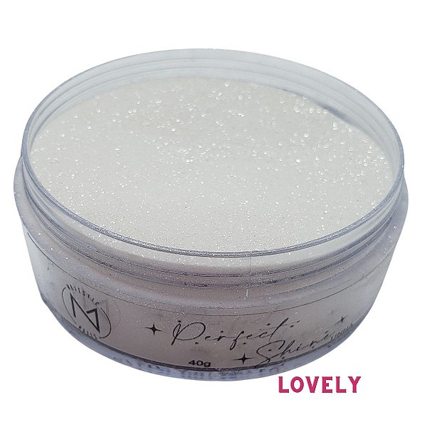 Pó Acrílico Perfect Shine LOVELY 40g Majestic Nails