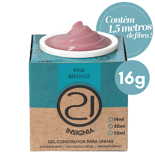 Gel Ecoline Insignia Pink Brilho 16g NAILS 21