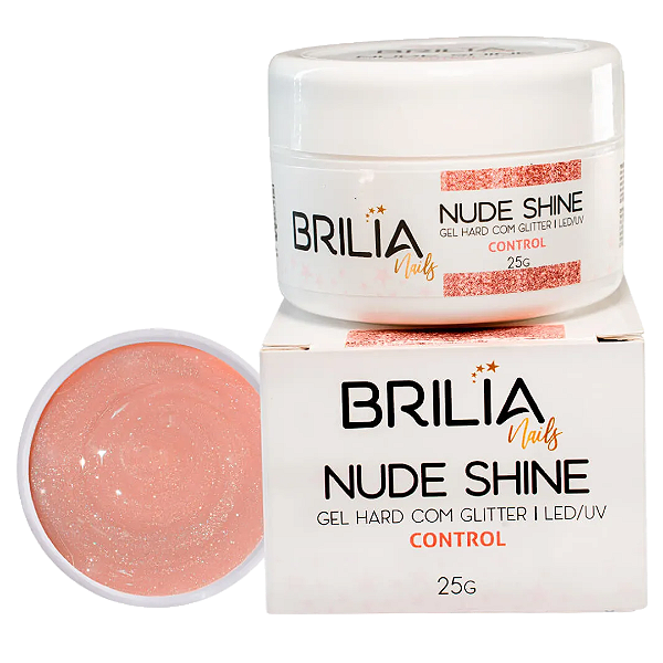 Gel Control NUDE SHINE 25g BRILIA NAILS