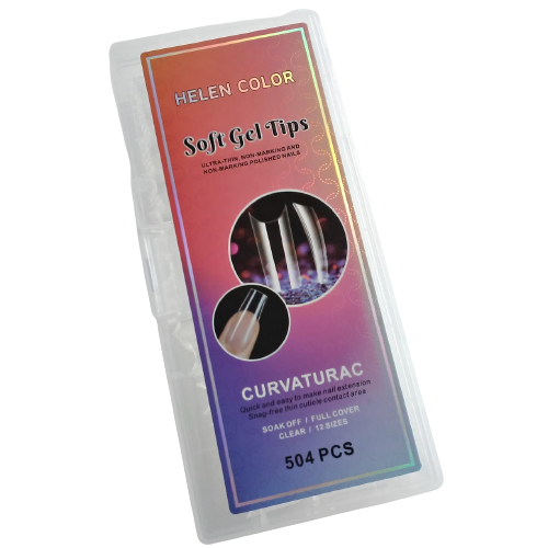 Tip Soft Gel HELEN COLOR 504 pç
