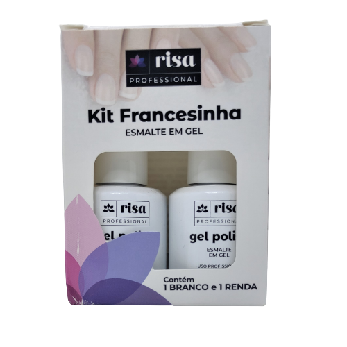 Kit Francesinha RISA Esmalte Gel