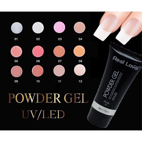 Powder Gel REAL LOVE 30ML Polygel