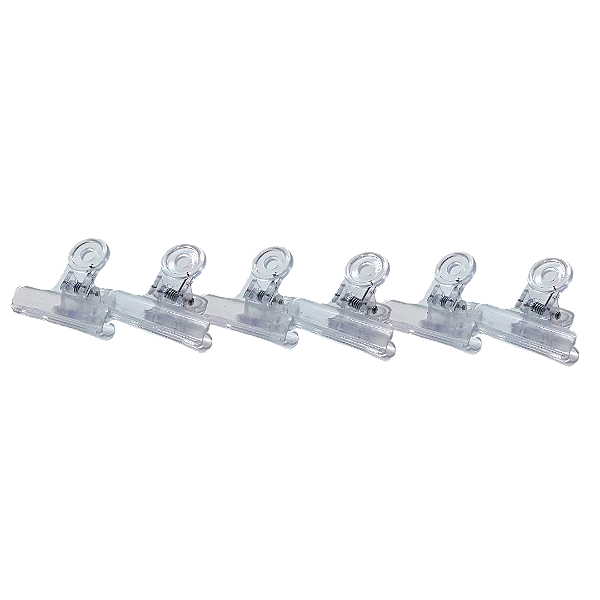 Presilha Acrílico M Kit 06 Und
