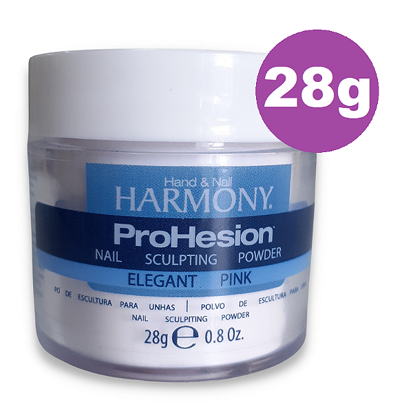 Pó Acrílico Elegant Pink HARMONY 28g