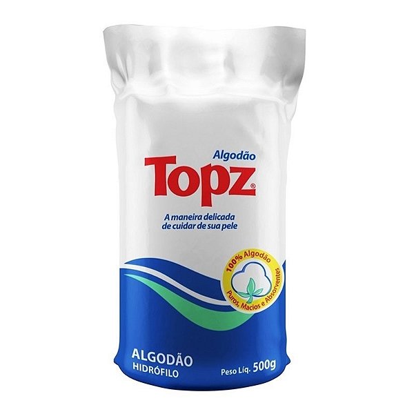 Algodão Rolo TOPZ 500g