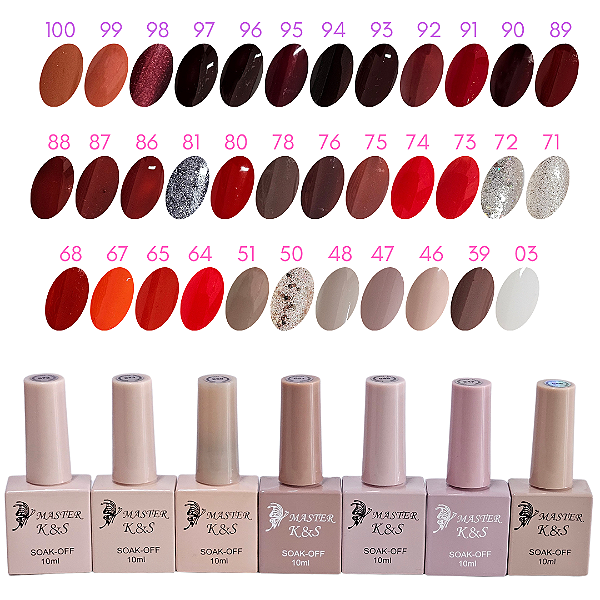 Esmalte em Gel K&S 10ml