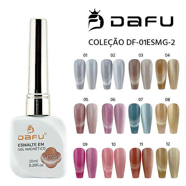 Esmalte em Gel Magnético DAFU 10ML - ESMG2