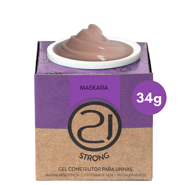 Gel Ecoline STRONG Maskara 34g NAILS 21