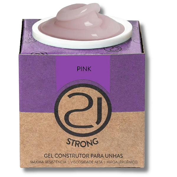 Gel Ecoline STRONG Pink 16g NAILS 21