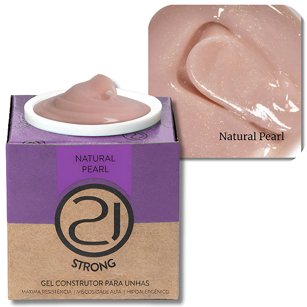 Gel Ecoline STRONG Natural Pearl 16g NAILS 21