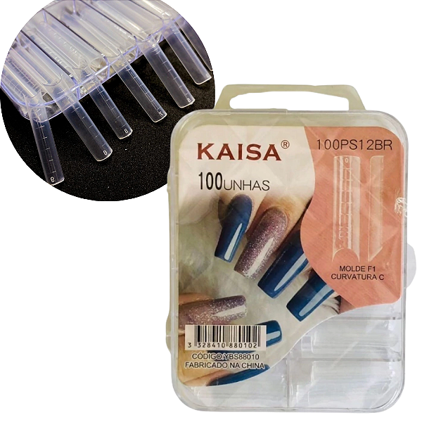 Molde Russo Quadrado Curvatura C Kaisa