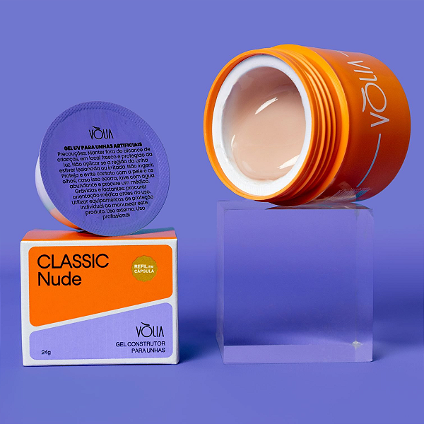 Blister Cápsula Gel CLASSIC NUDE 24g VOLIA