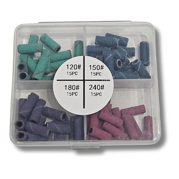 Kit Com Refil de Lixas SLIM Com  4 Gramaturas