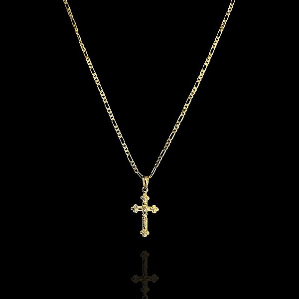 PINGENTE CRUCIFIXO PP( 2g- 3x4cm)