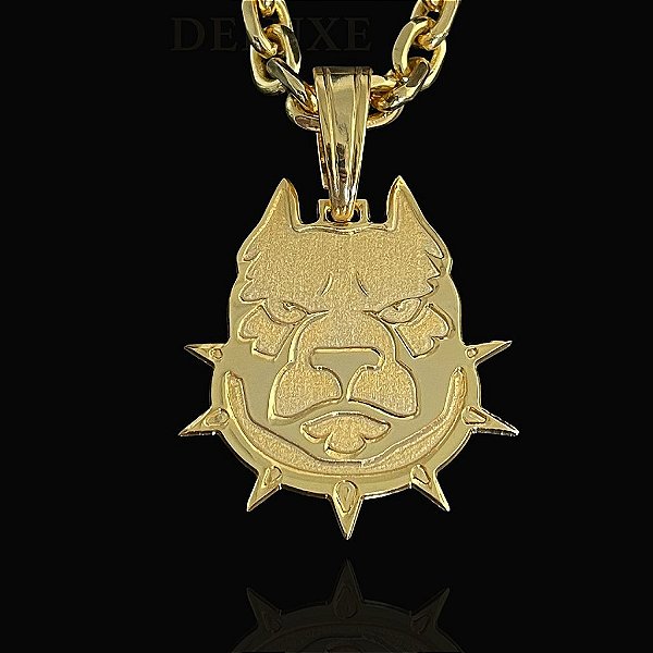 PINGENTE PITBULL  (12g-  5x5cm)(G)