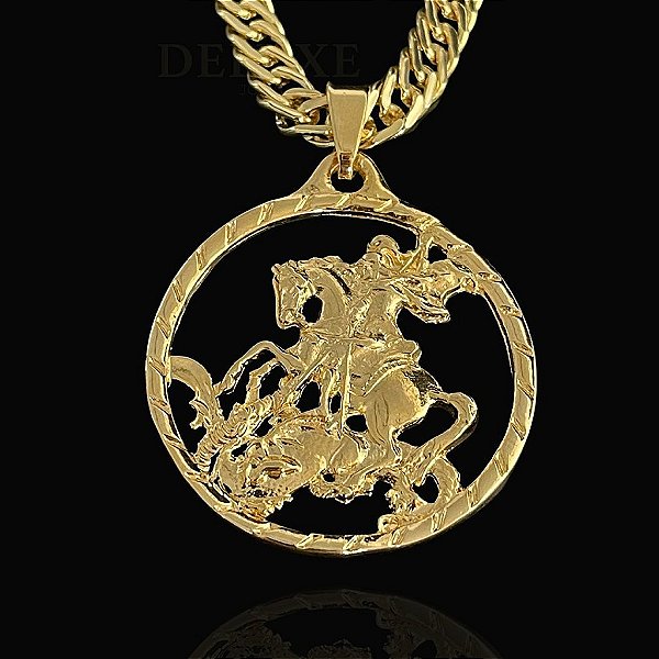 PINGENTE SÃO JORGE ( 8g-3x2cm) (G)