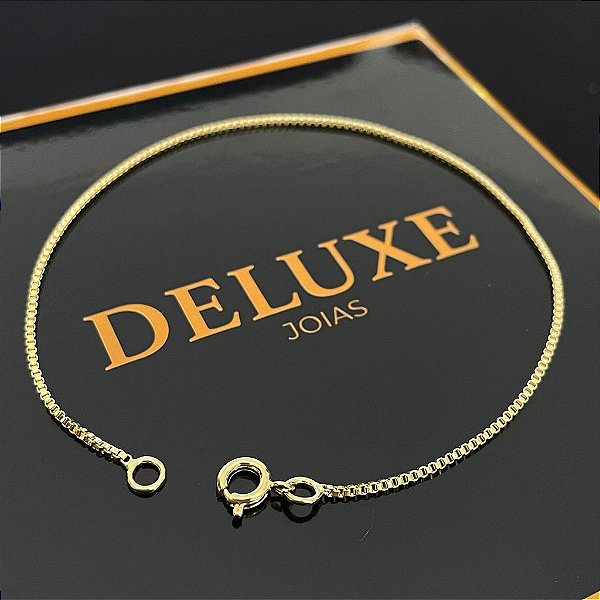 PULSEIRA VENEZIANA (1mm-2g-21cm)  - BANHO DE OURO 18k.