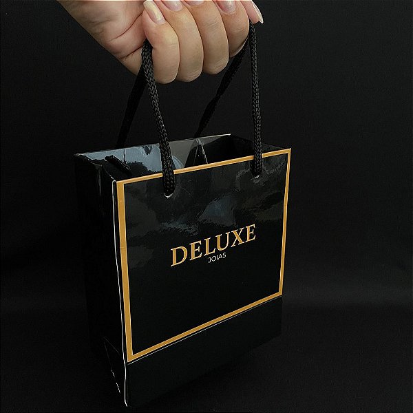 SACOLINHA DE PRESENTE DELUXE JOIAS -( 13x15cm)