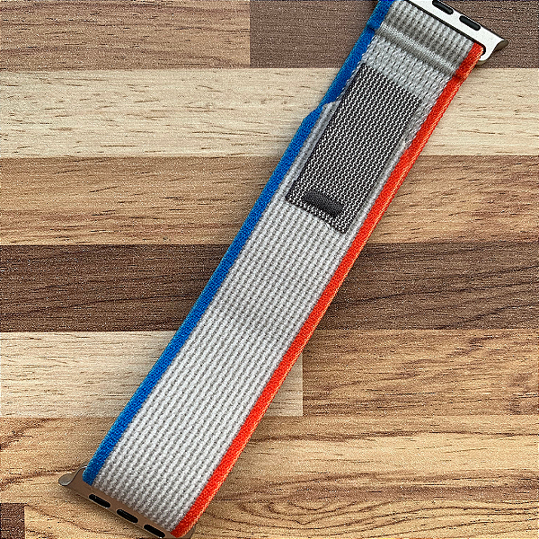 Pulseira  Para Apple Watch E Iwo  Ajustavel TRICOLOR  42/44m L