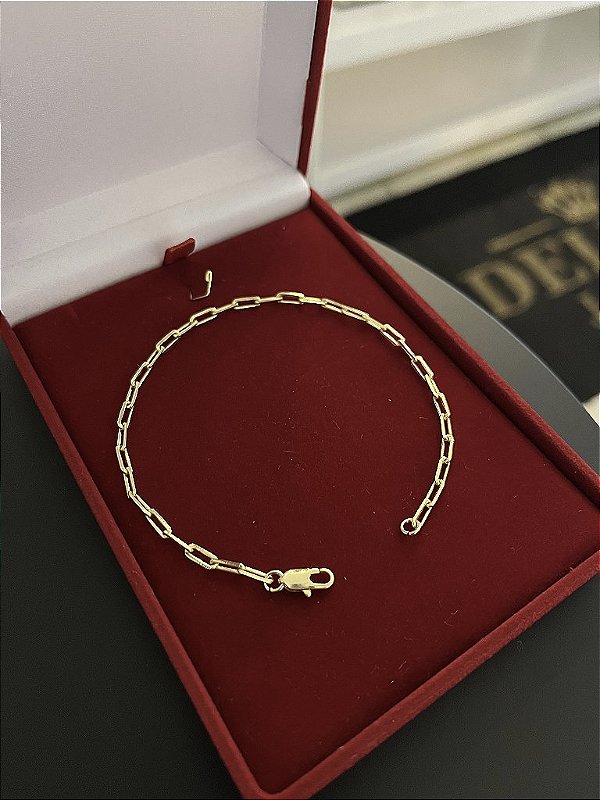 PULSEIRA  CARTIE (2mm) Escolha  17cm a 21cm - Banhado a Ouro 18K