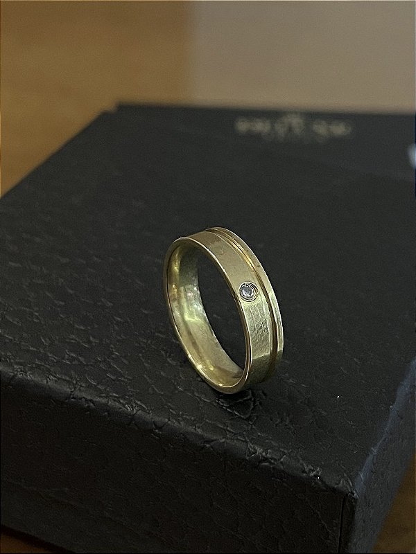 ALIANÇA  5mm  - FEITO DE MOEDA ANTIGA