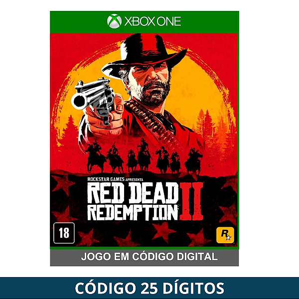 [PRODUTO DIGITAL] Red Dead Redemption 2 - Xbox One & Series Código de Ativação Xbox