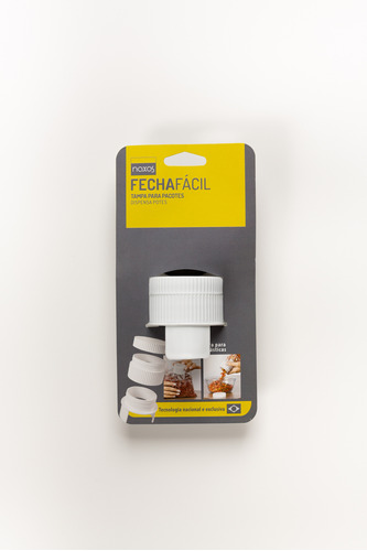 Kit Com 03 Tampas Fecha Saco Embalagens Plásticas Pacotes