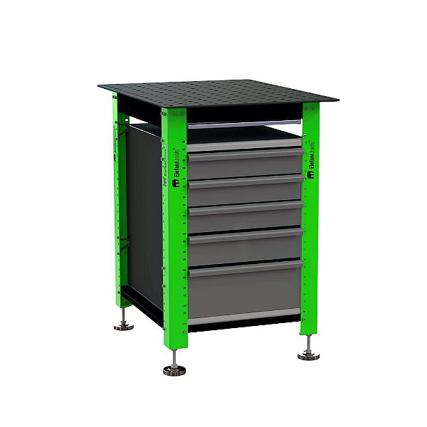 Bancada de solda 0806 fechado incl. 5 gavetas 800x600mm - A2-164907.8.G